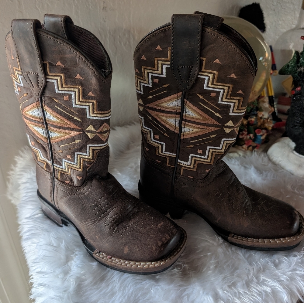 Brown Roper Boots Toddler